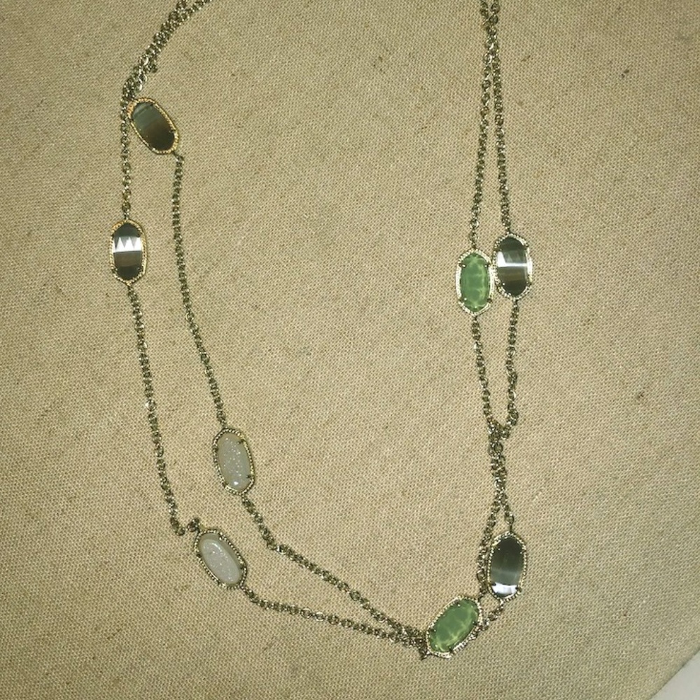 Kendra Scott Custom Color Bar Necklace